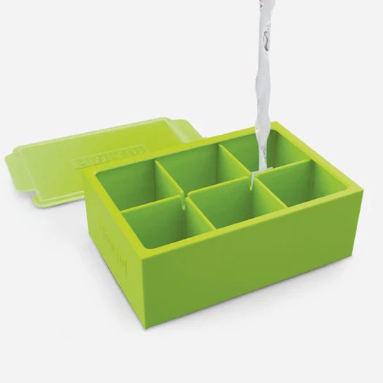 Zoku Jumbo Silicone Ice Trays with Lids Set of 2