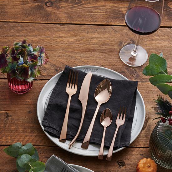 Zwilling Bellasera Rose Gold Cutlery Set 30pc