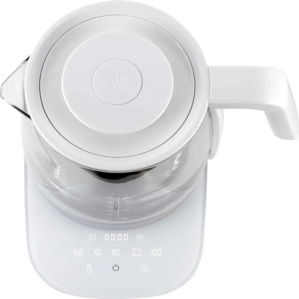 Zwilling Enfinigy Glass Kettle Pro Silver