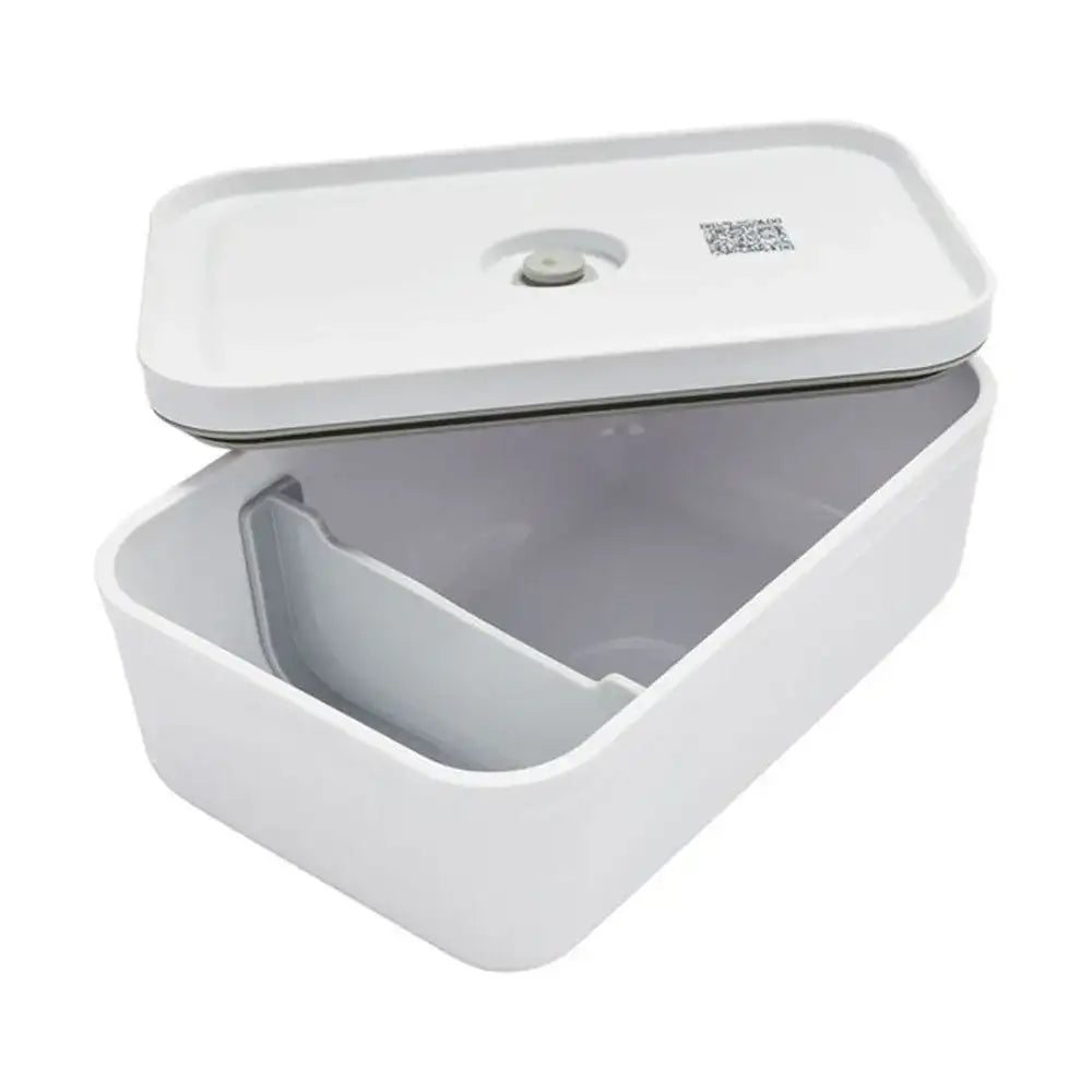 White lunchbox on a white background