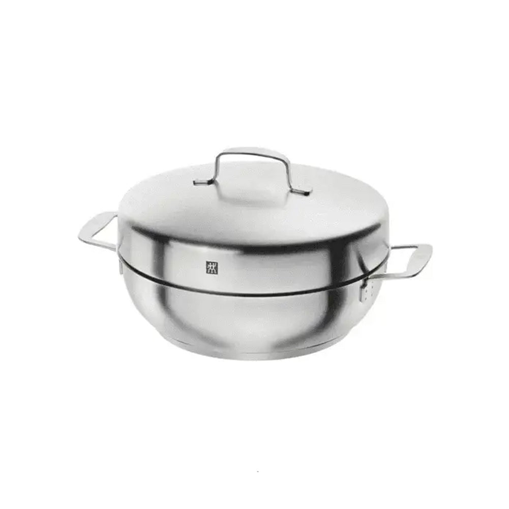 Zwilling Plus Stainless Steel Smoker Set 28cm