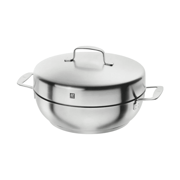 Zwilling Plus Stainless Steel Smoker Set 28cm