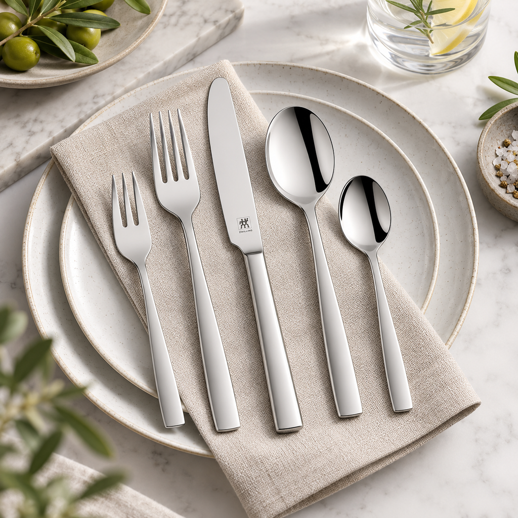 Zwilling Roseland Stainless Steel Cutlery Set 60 Piece