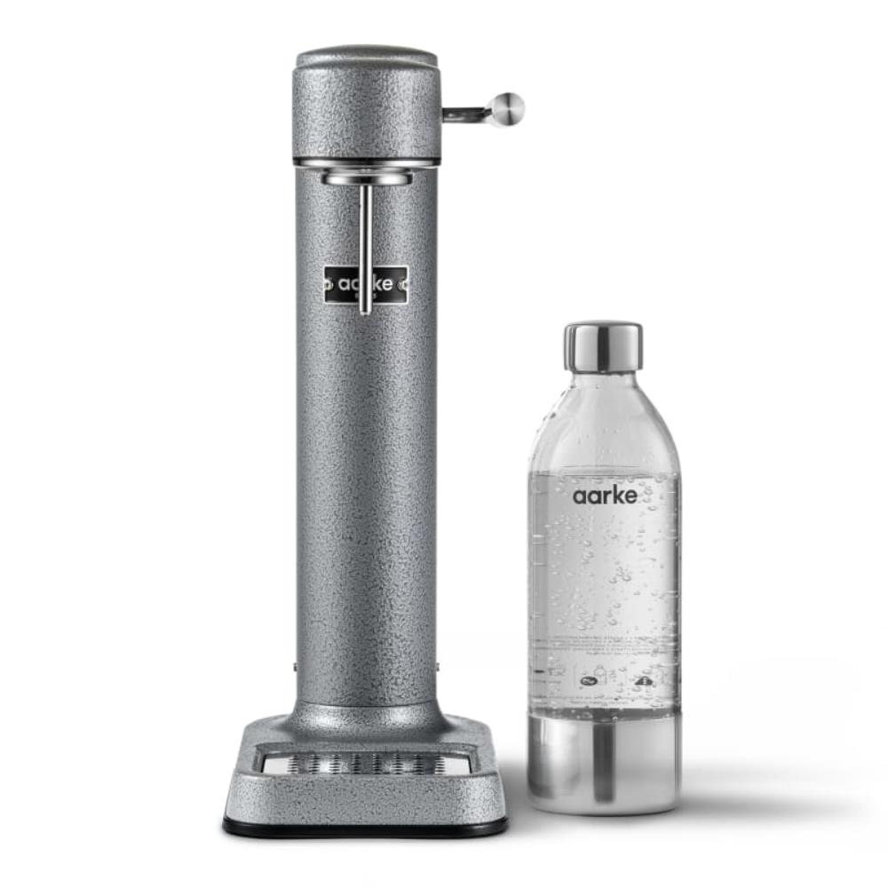 Aarke III Premium Water Carbonator Hammertone Grey