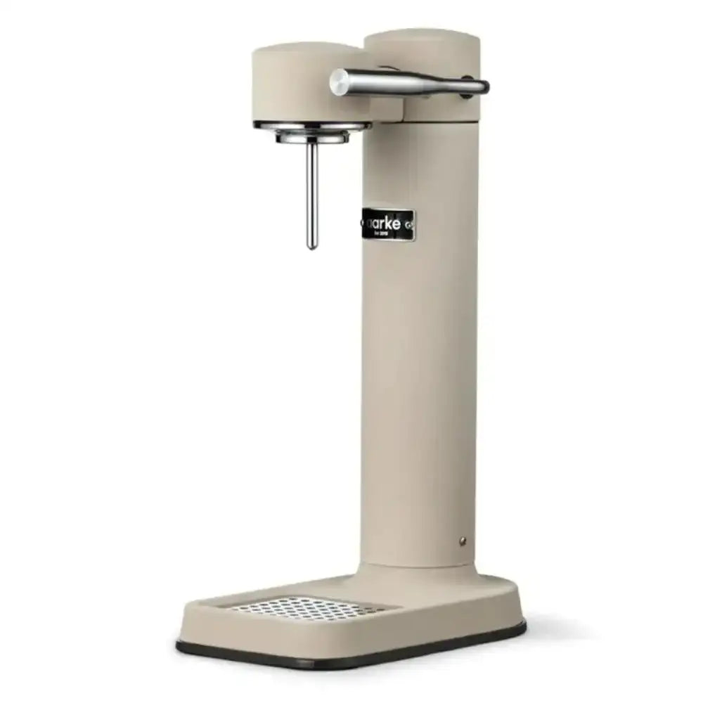 Aarke III premium sand water carbonator on white background, modern kitchenware at Cookin Stores