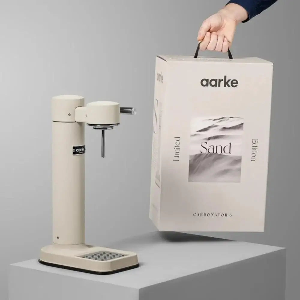 Aarke Carbonator 3 Sand edition premium water carbonator with box, Cookin Stores kitchenware