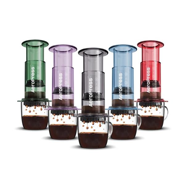 AeroPress Clear Red 4-Cup Coffee Maker