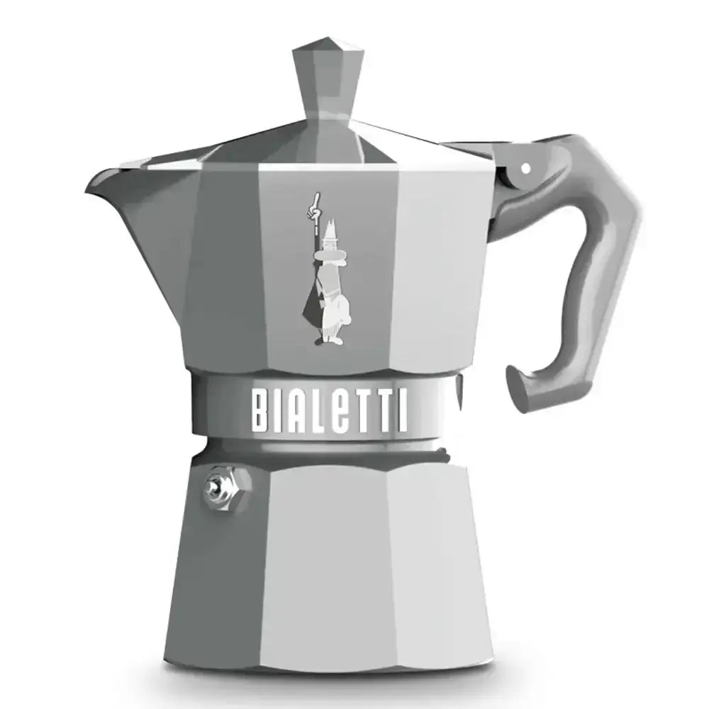 Bialetti coffee maker on a white background