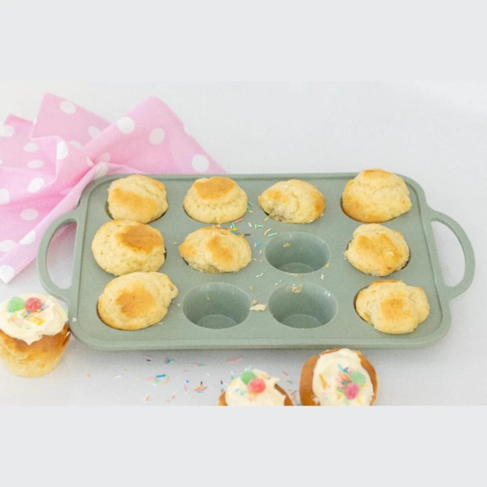 Home Classics Silicone Cupcake Tray 12 Hole