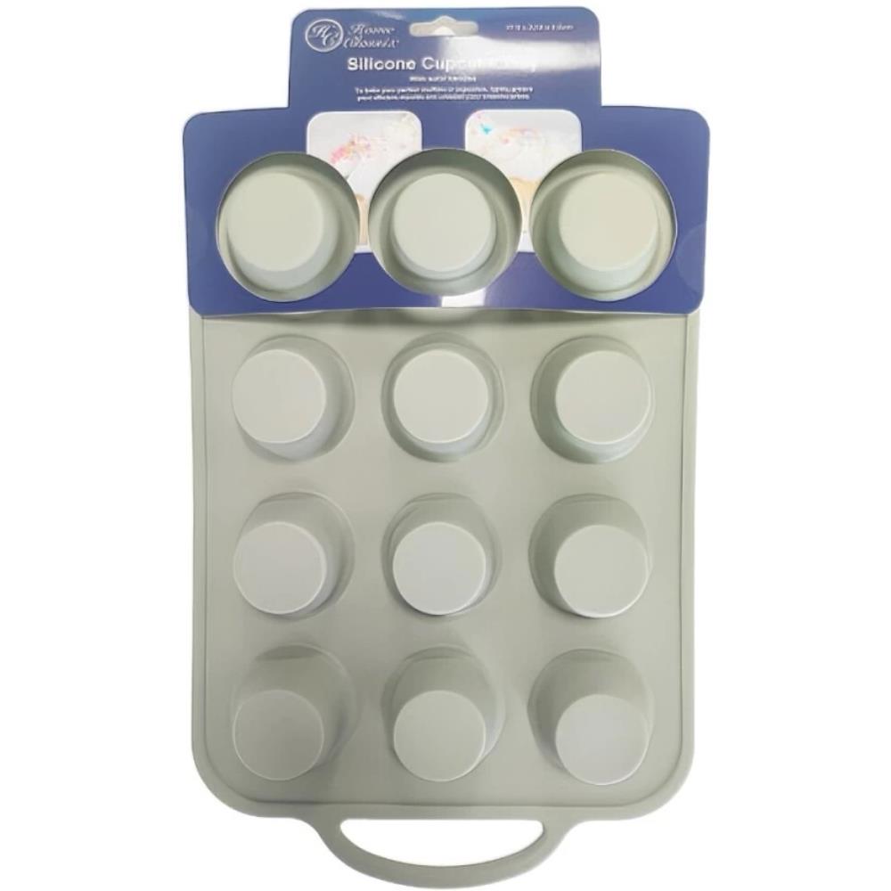 Home Classics Silicone Cupcake Tray 12 Hole