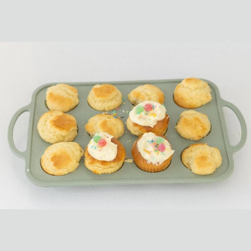 Home Classics Silicone Cupcake Tray 12 Hole