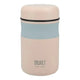 Built Stainless Steel Insulated Food Flask 490ml Pale Pink
