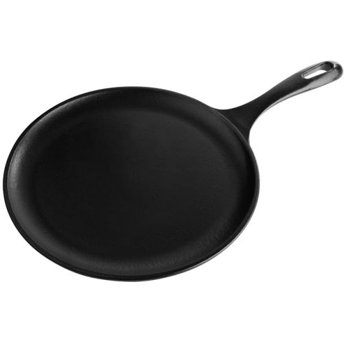 Victoria Enamelled Cast Iron Comal Griddle Pan 26cm