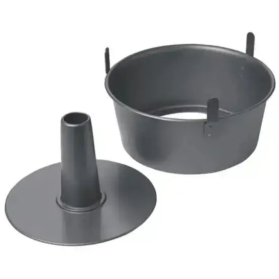 sangel cake mould on a white background