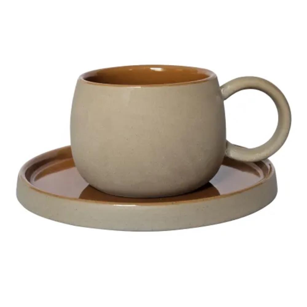 Nicolson Russell Marrakesh Chocolate Mug and Side Plate 260ml