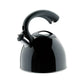 Cilio Count Stovetop Whistling Kettle Black 1.8L