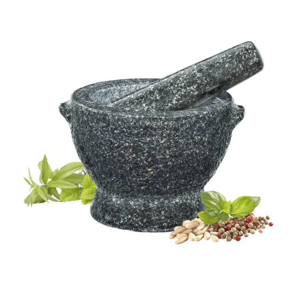 Cilio Goliath Granite Mortar And Pestle 18cm
