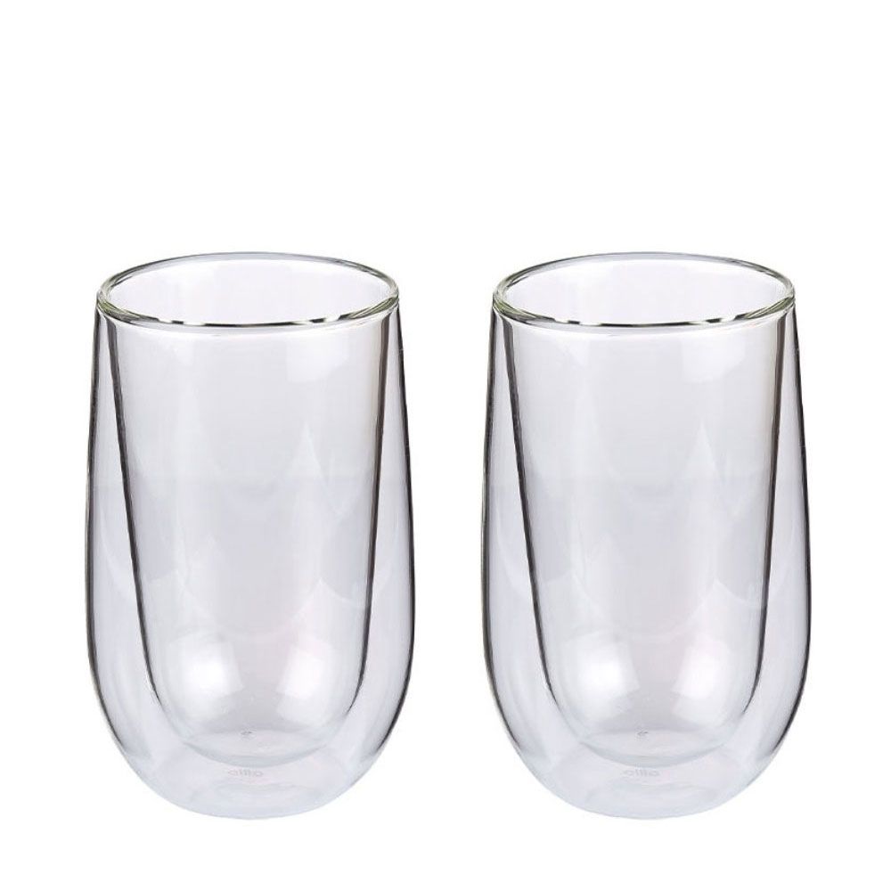 Cilio Verona Double Walled Latte Glasses Set of 2 350ml