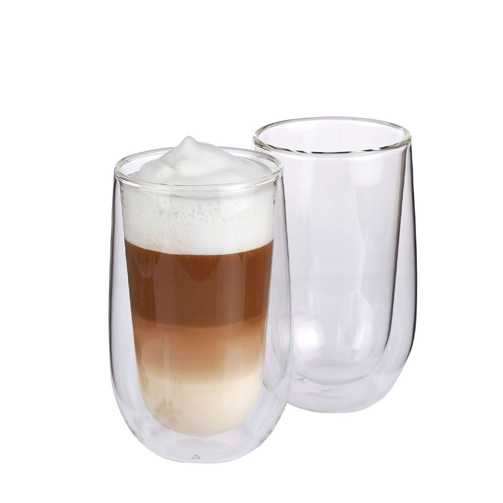 Cilio Verona Double Walled Latte Glasses Set of 2 350ml
