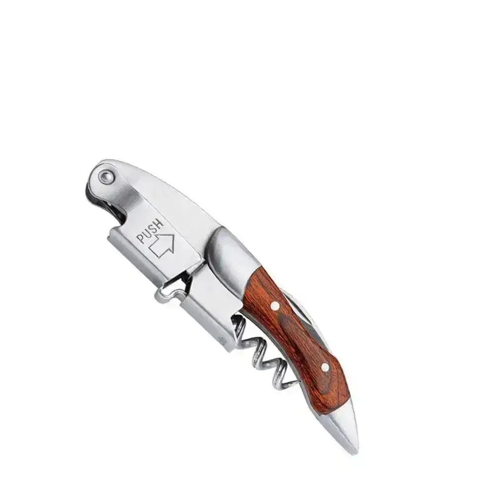 Cilio Waiter's Friend corkscrew with wood handle, premium kitchenware at Cookin Stores
