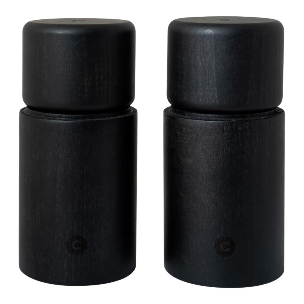 CrushGrind Bergen Beechwood Salt and Pepper Grinder Set