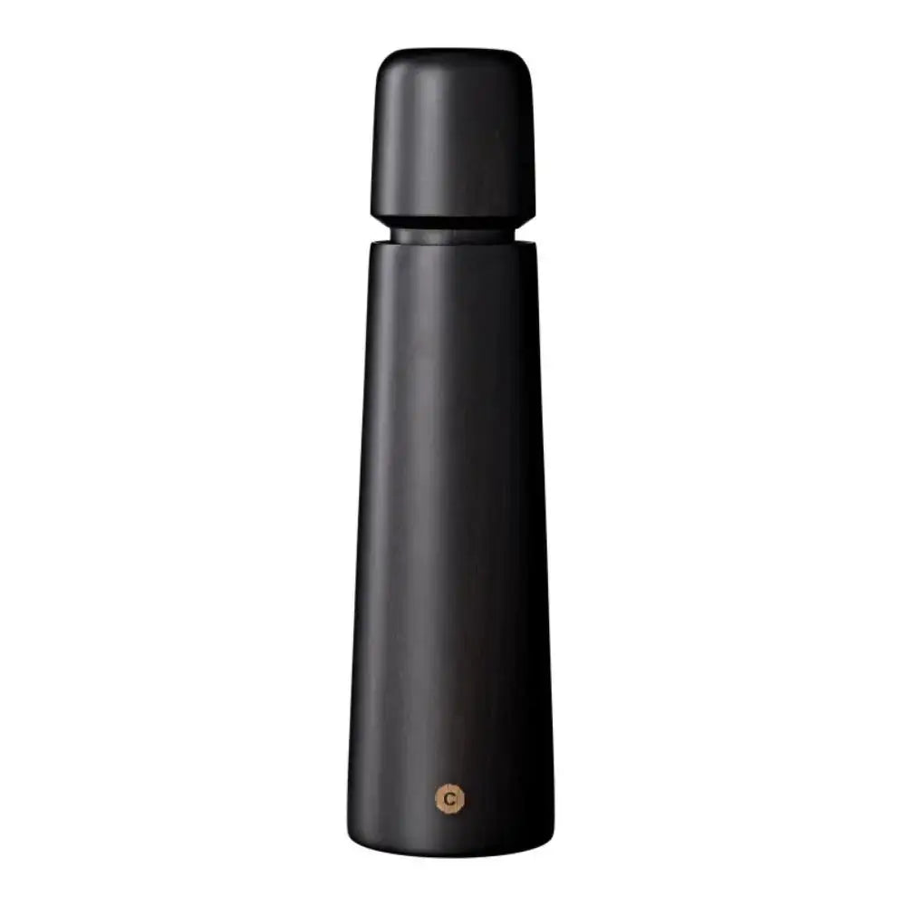Black wood salt or pepper grinder, 27cm, minimalist design, kitchenware at Cookin Stores