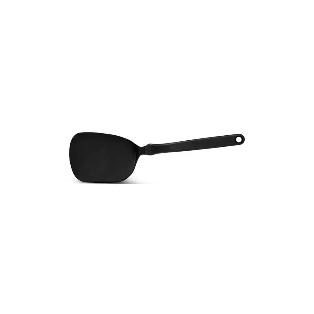 Stainless steel saucepan on a white background