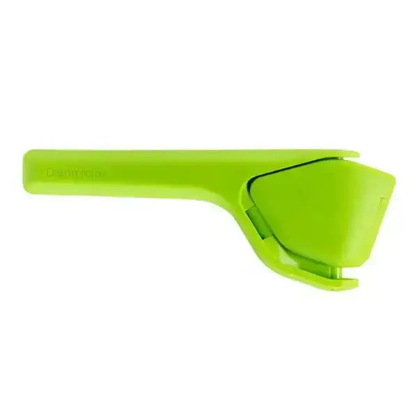 Dreamfarm Fluicer lime squeezer in bright green, modern kitchenware at Cookin Stores