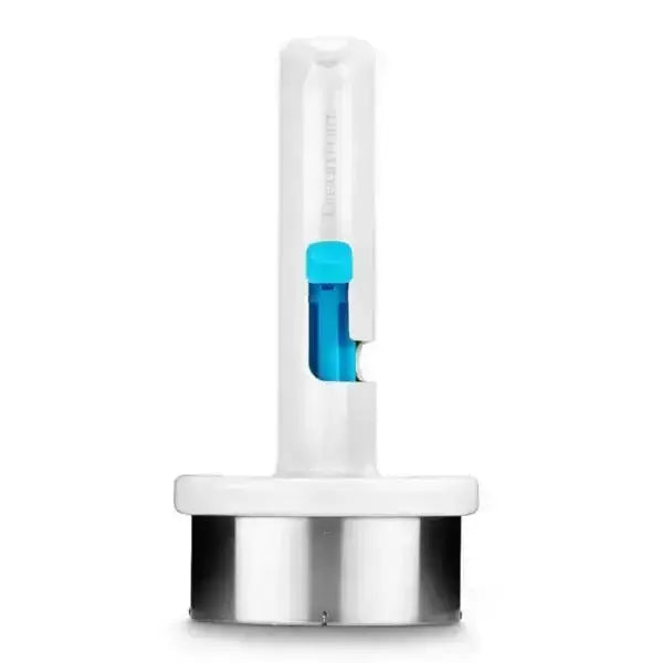 Dreamfarm Icepo ice cream scoop with white handle and stainless steel base from Cookin Stores