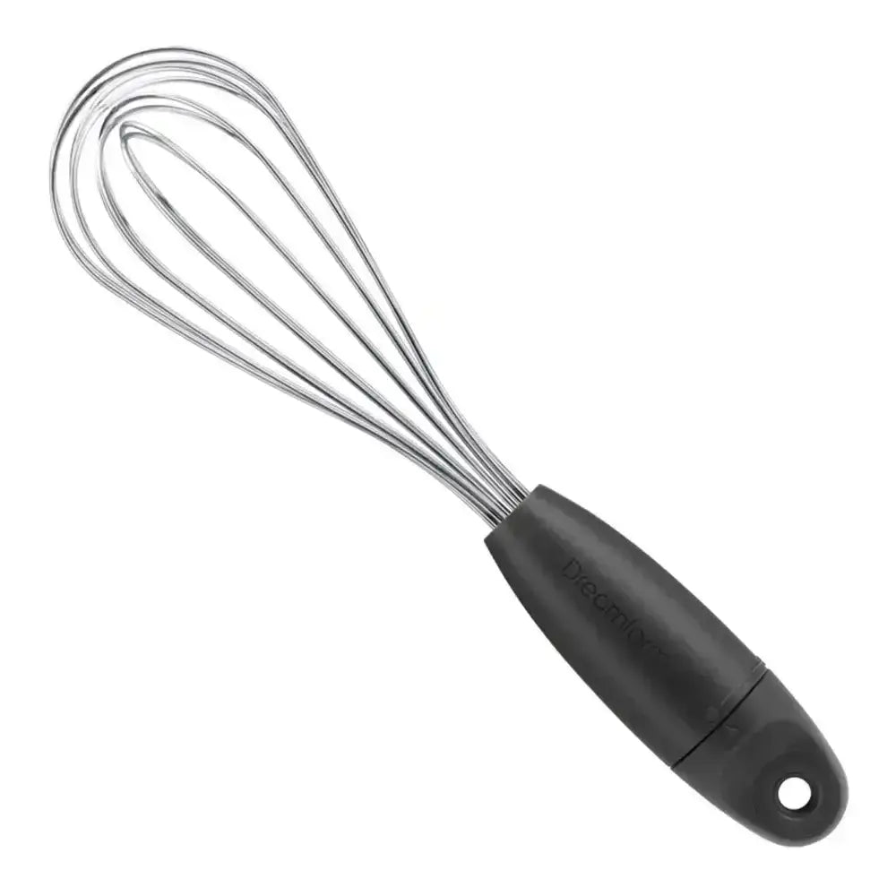 DreamFarm Mini Flisk whisk with black handle, premium kitchen tool at Cookin Stores