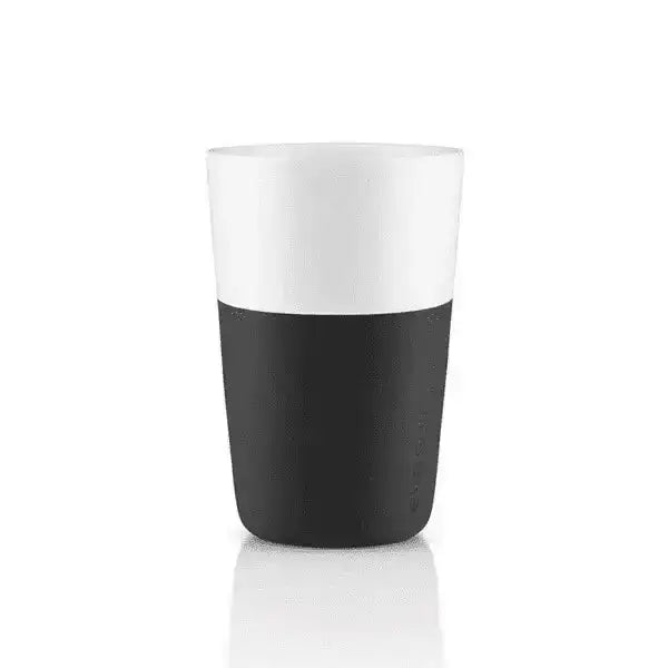 Modern black and white ceramic cup, premium kitchenware at Cookin Stores