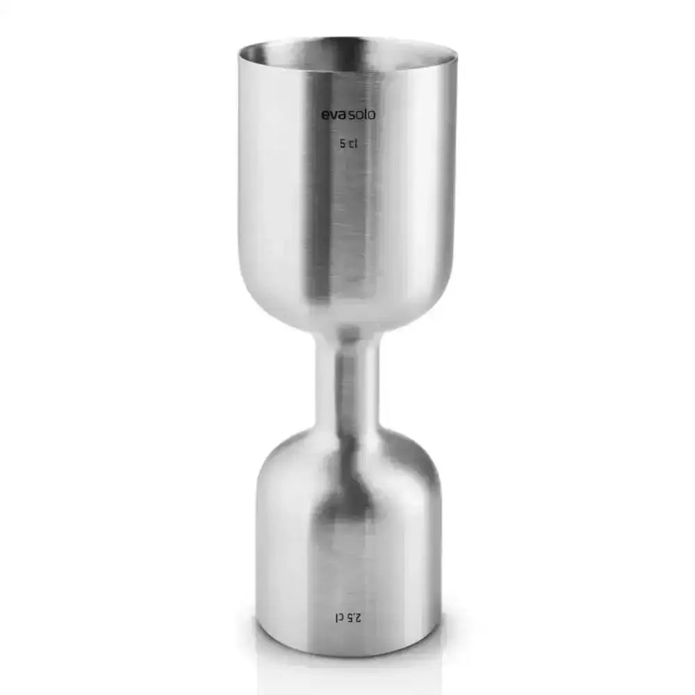 Eva Solo stainless steel cocktail jigger, dual-sided, premium barware at Cookin Stores
