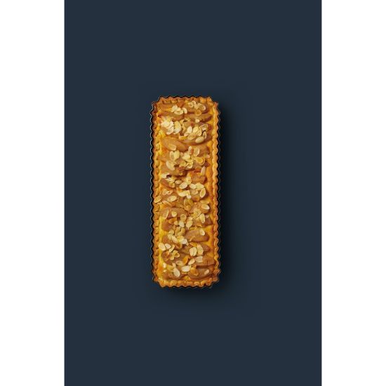 MasterClass Non-Stick Loose Base Rectangular Fluted Flan / Quiche Tin