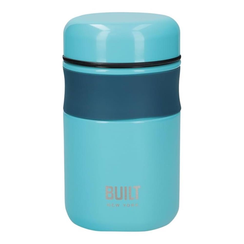 Built Stainless Steel Insulated Food Flask 490ml Pale Blue