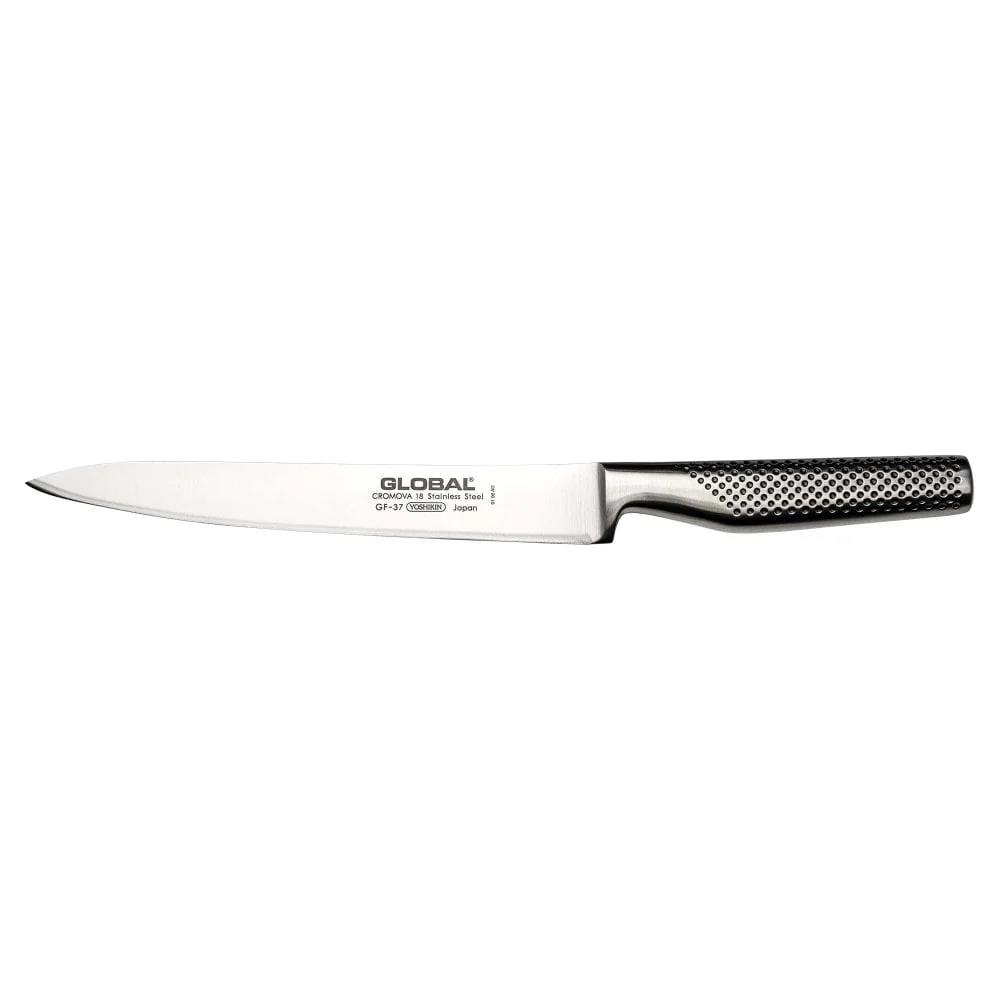 Global GF-37 Stainless Steel Carving Knife 22cm