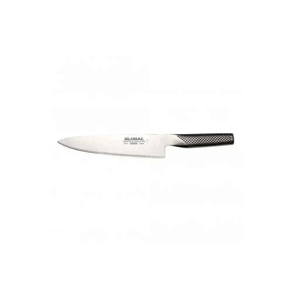 Knife with 'GLOBAL' branding on a white background