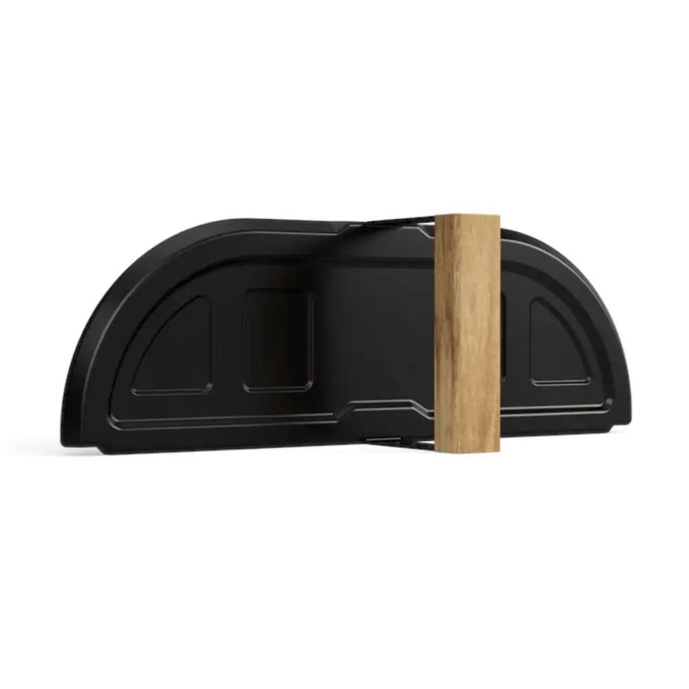 Oven Door with a wooden handle on a white background