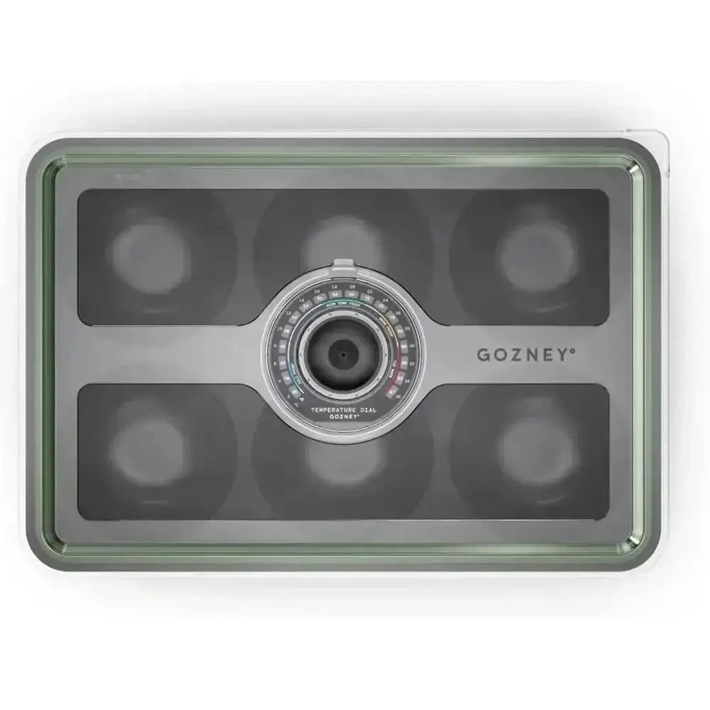 Gozney dough ball storage on a white background