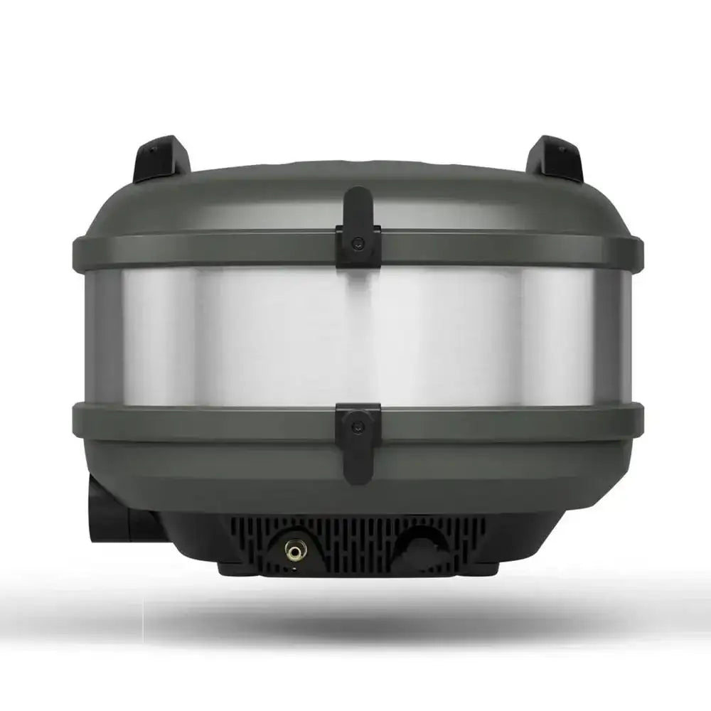 Gozney Tread portable outdoor pizza oven in black, modern kitchen appliance from Cookin Stores