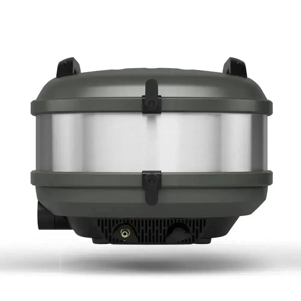Gozney Tread portable outdoor pizza oven in black, modern kitchen appliance from Cookin Stores