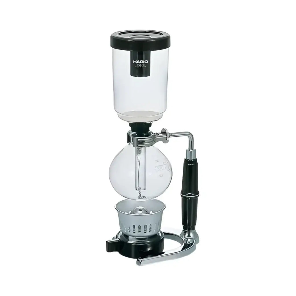 Hario coffee maker on a white background