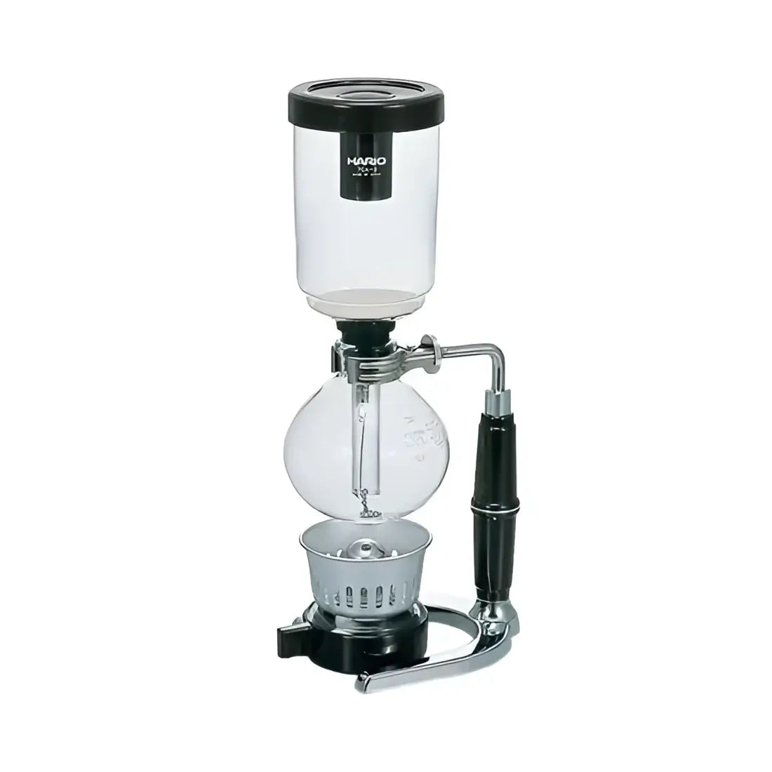Hario coffee maker on a white background