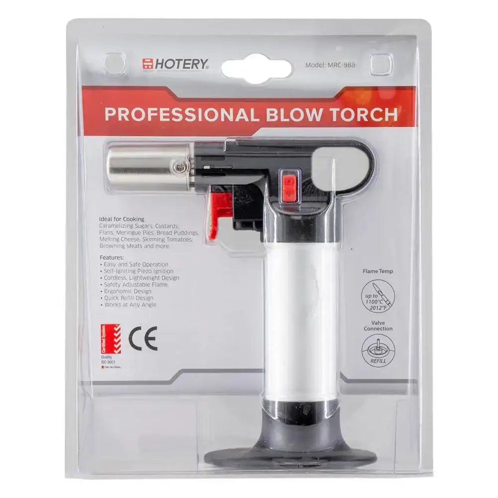 Hotery professional chef's blow torch in packaging, premium kitchenware at Cookin Stores