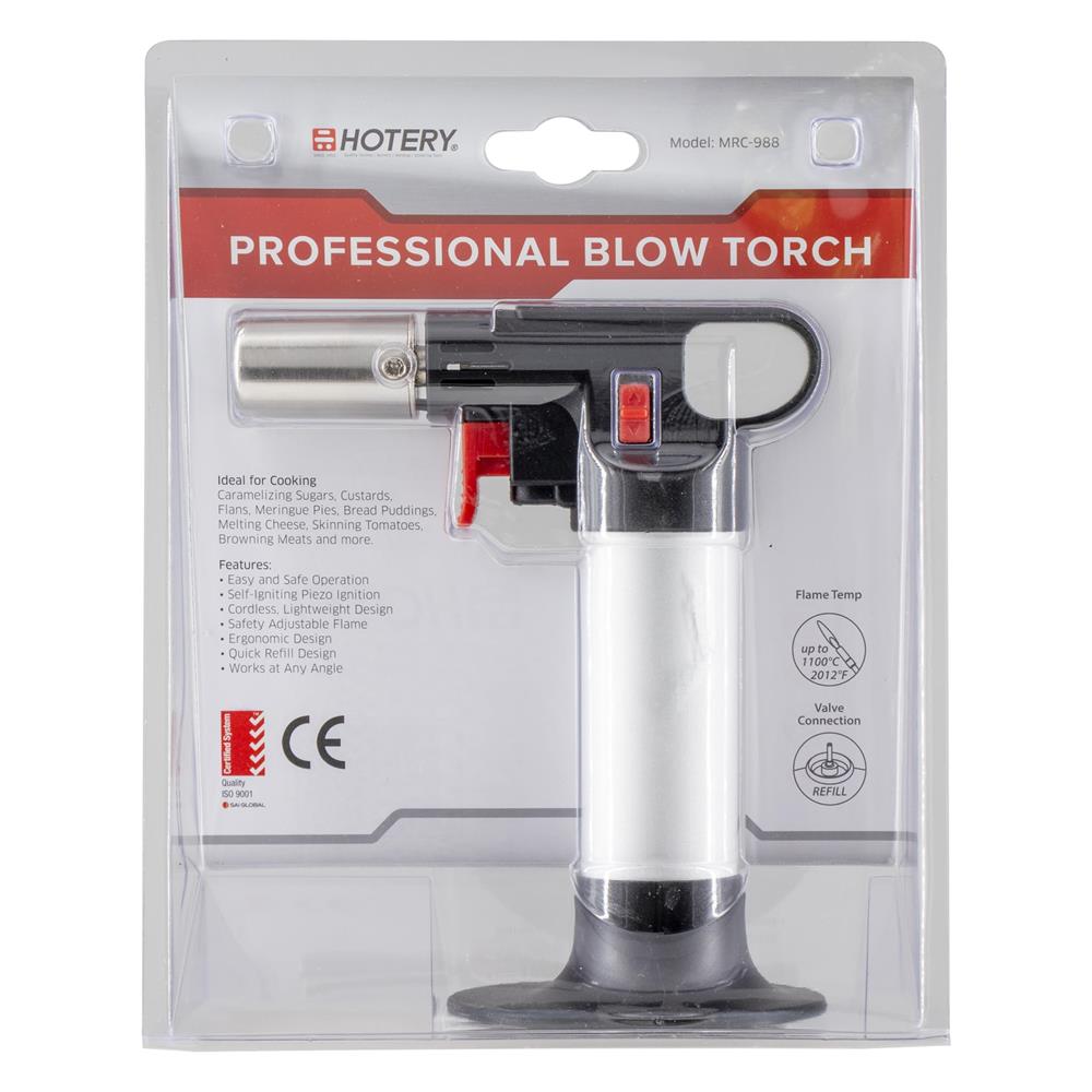 Hotery Professional Refillable Chef's Blow Torch