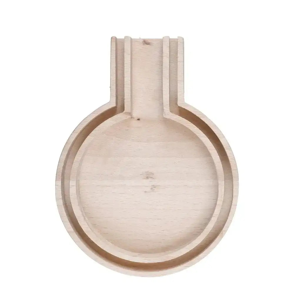 spoon rest with a handle on a white background