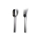 Jan Stainless Steel Mirror Salad Server Set of 2