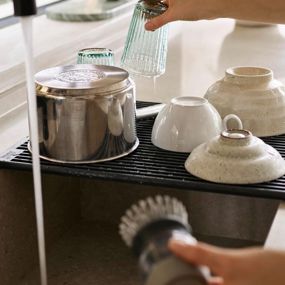 Joseph Joseph Platform Folding Sink Drainer Grey