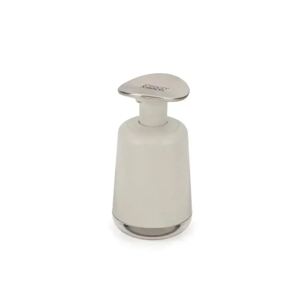 Soap dispenser with a cap on a white background