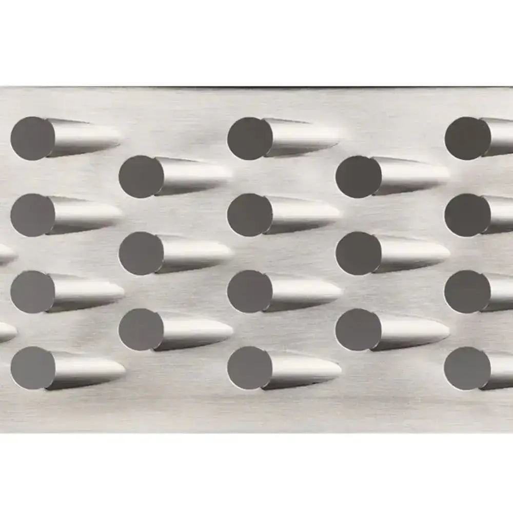 Pattern of metallic cones on a textured surface