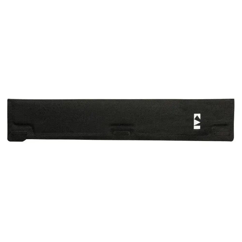 Black knife sheath on a white background